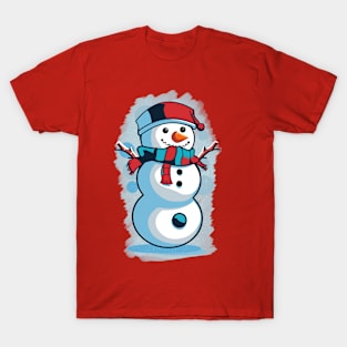 Vintage Snowman T-Shirt